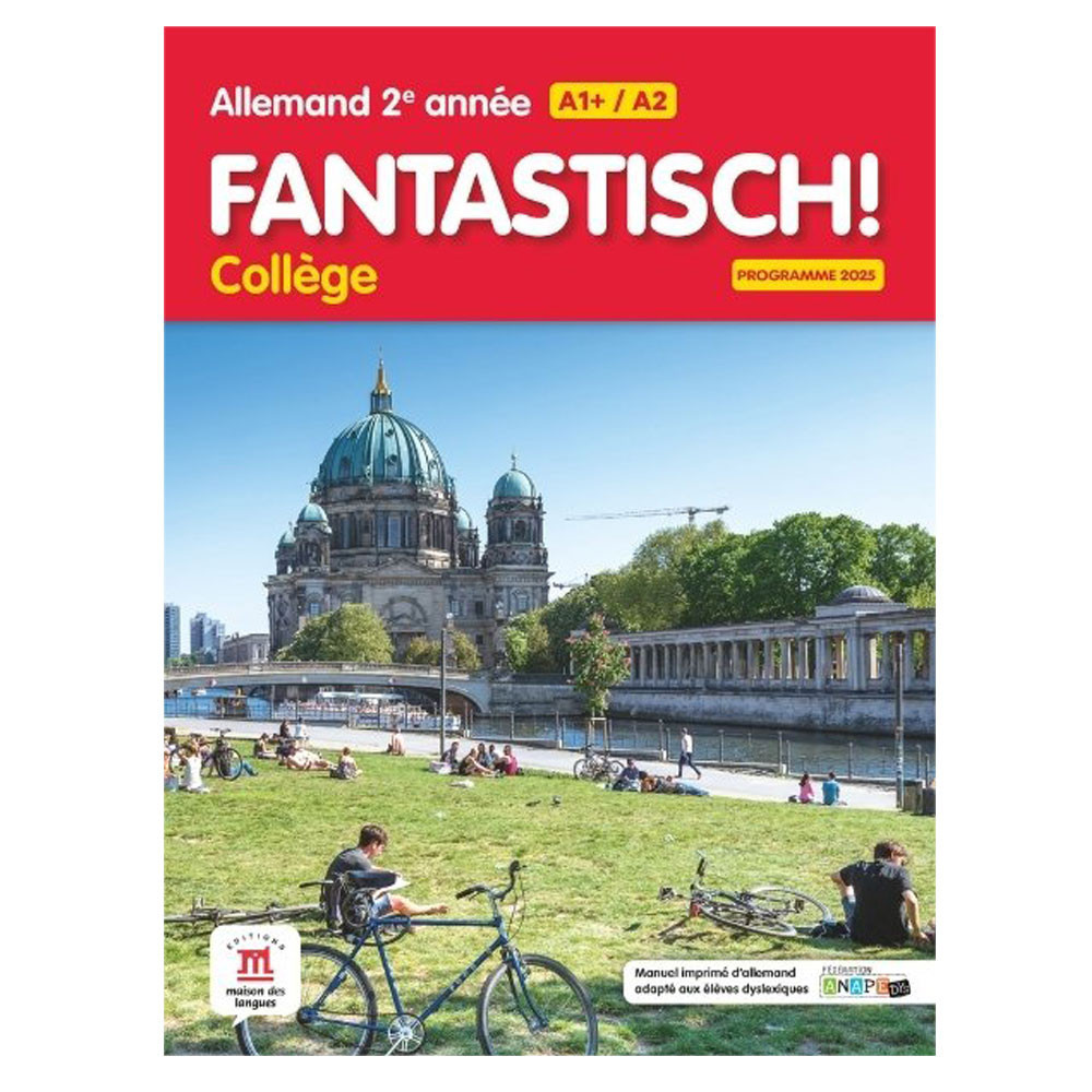 Fantastisch! 2e année Programme 2025 - Livre de l'élève