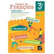 Cahier de Français 3e - Ed. 2024 - Cahier élève
