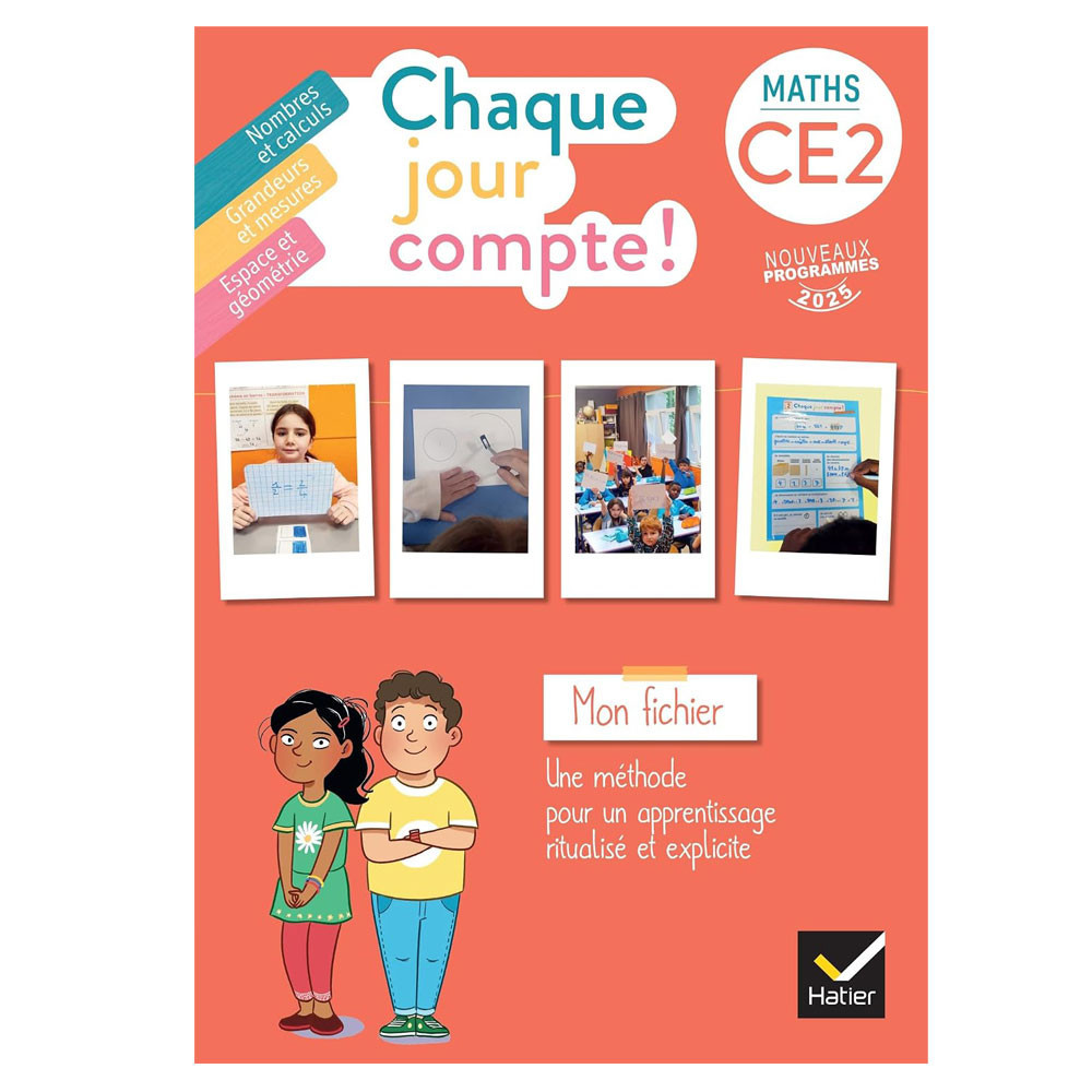 Chaque Jour Compte ! - Chaque jour compte - Maths CE2 - Ed2025 - Fichier élève