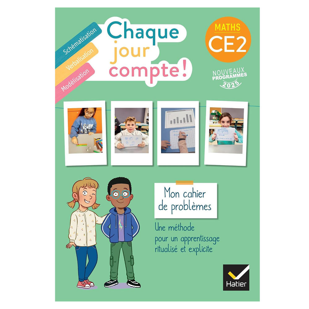Chaque Jour Compte ! - Chaque jour compte - Maths CE2 - Ed. 2025 - Cahier de problèmes