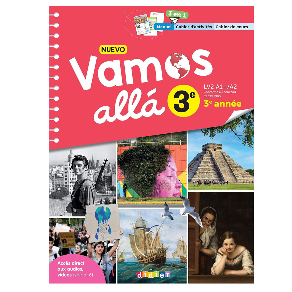 NUEVO Vamos allá 3e - Ed. 2024 - Manuel élève