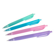 Stylos Nordik à encre gel bleue - Couleurs pastel- Écriture fluide et précise- APLI