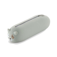 Trousse en silicone - Miquelrius - Chien -Grise