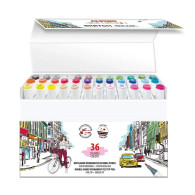 Alpino Color Experience- Etui de 36 marqueurs de couleur à croquis