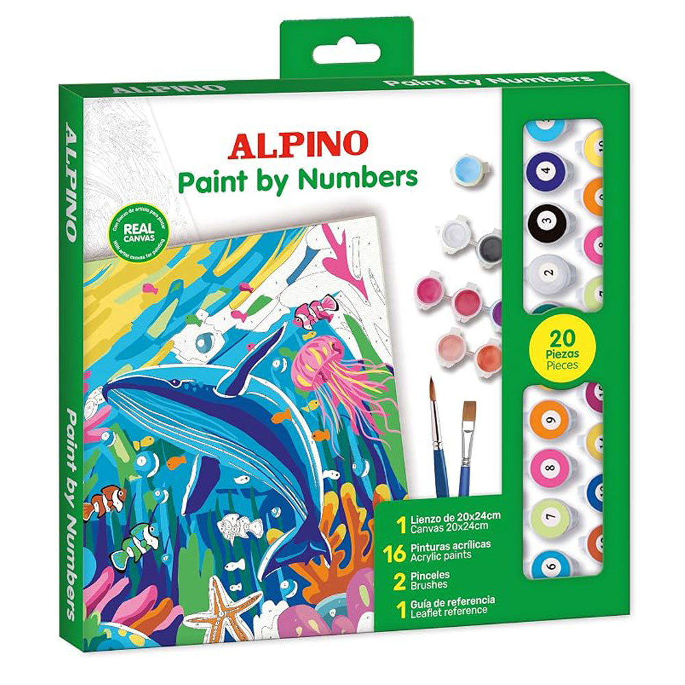 Set de peinture - Alpino Paint Numbers Ocean