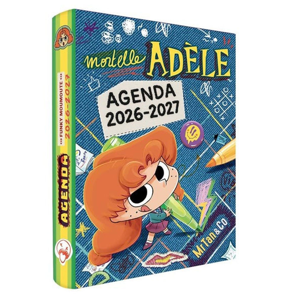 Agenda Scolaire Mortelle Adèle Edition 2026-2027