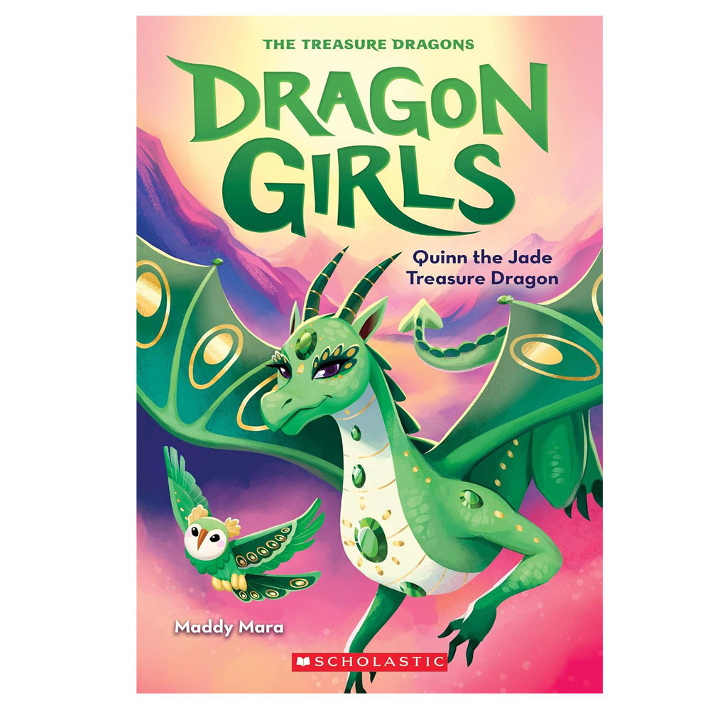 Dragon Girls 6- Quinn the Jade Treasure Dragon - Maddy Mara
