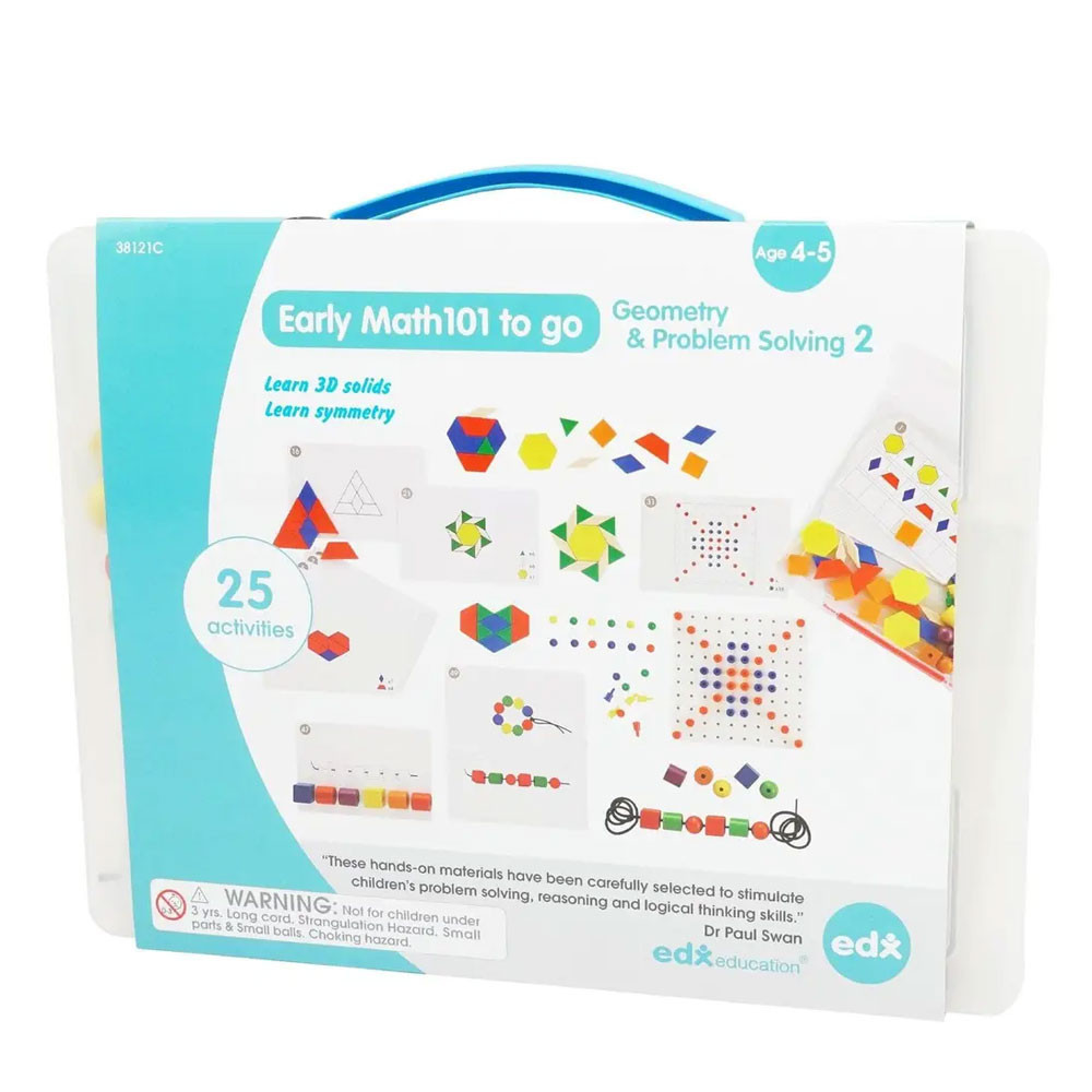Early Math101 to go - Geometry & Problem Solving 2 (4-5 ans)