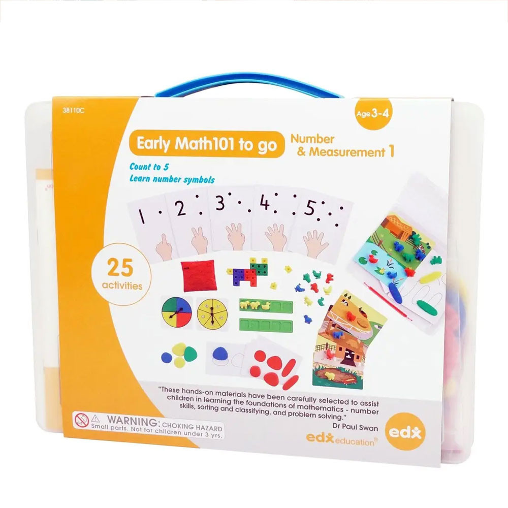 Early Math101 to go - Number & Measurements 1 (3-4 ans)
