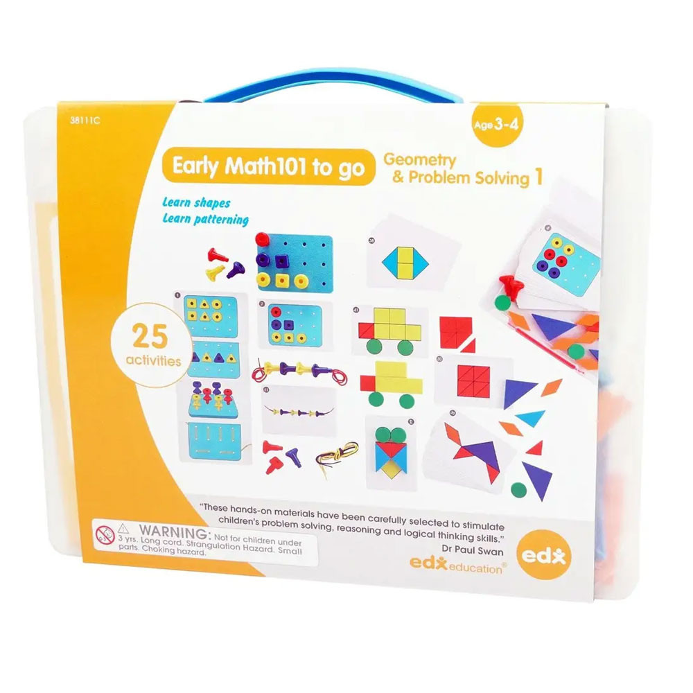 Early Math101 to go - Geometry & Problem Solving 1 (3-4 ans)