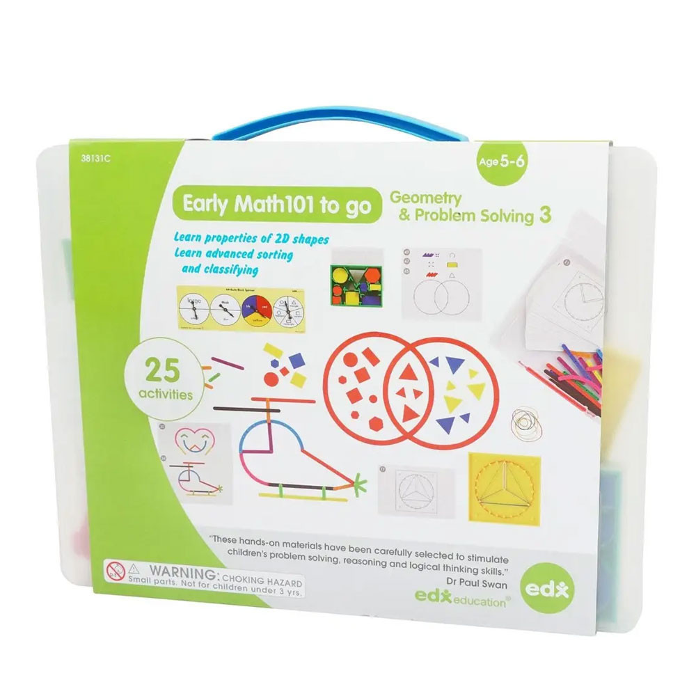 Early Math101 to go - Geometry & Problem Solving 3 (5-6 ans)