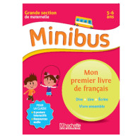 Minibus mon premier livre de français GS - langue maternelle GS