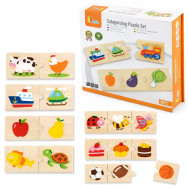 Ensemble de puzzles logiques - 24 pièces