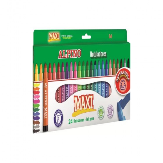 Boite de 24 unités feutres maxi