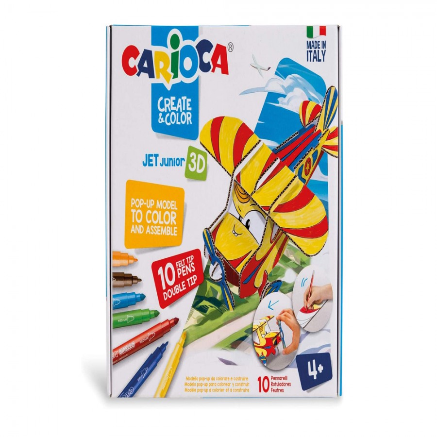 Coloring Roll + 8 Crayons ABC Rouleaux de coloriage CARIOCA