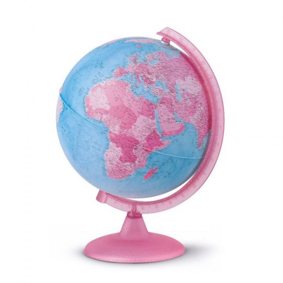 Exerz 30cm Globe Terrestre - Carte en Anglais - Globe politique éducatif -  Décoration/Géographie - Diamètre 30cm : : Fournitures de bureau