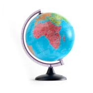 GLOBE DOME FRANCAIS 25 CM LUMINEUX