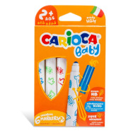Carioca baby marker 6 pièces