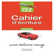 Coquelicot CE2 cahier d'écriture