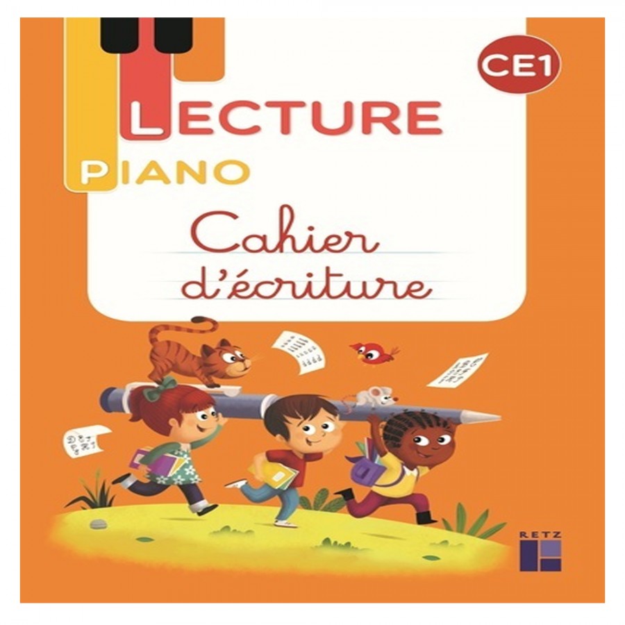 Lecture piano CE1 - cahier d'ecriture