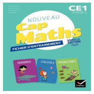 Cap maths CE1 - fichier + cahier de géometrie + livret de problémes