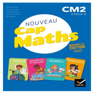 CAP Maths CM2 - Éd. 2021 - Livre élève Nombres et calculs  + Cahier géométrie + Dico Maths