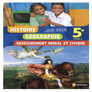Histoire Géographie Enseignement Moral et Civique 5è manuel élève
