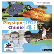 Physique Chimie - Cycle 4 - Manuel Elève - Grand Format