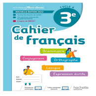 Cahier de Français cycle 4/3e  cahier d'activités