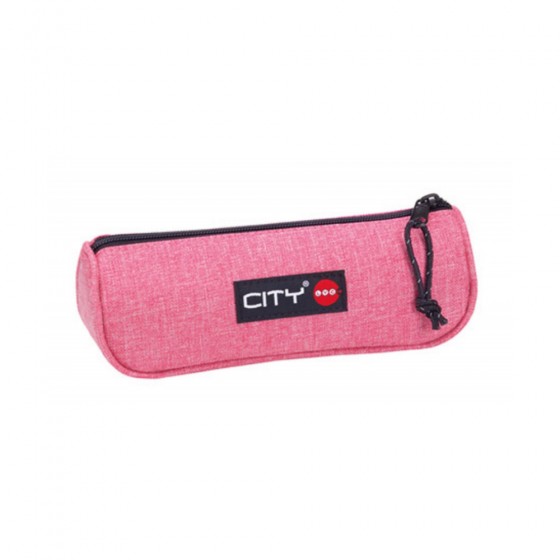 Trousse CITY à éclair- Rose