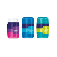 Taille crayon 2 trous + gomme connect soft touch Maped