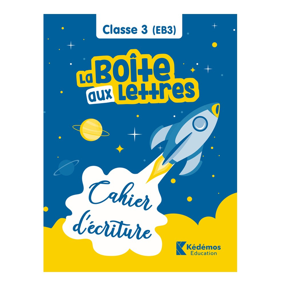 La boite aux lettres EB3 cahier d'écriture
