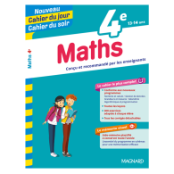 Cahier du jour cahier du soir 4 éme maths