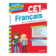 Français CE1 - Cahier du jour Cahier du soir
