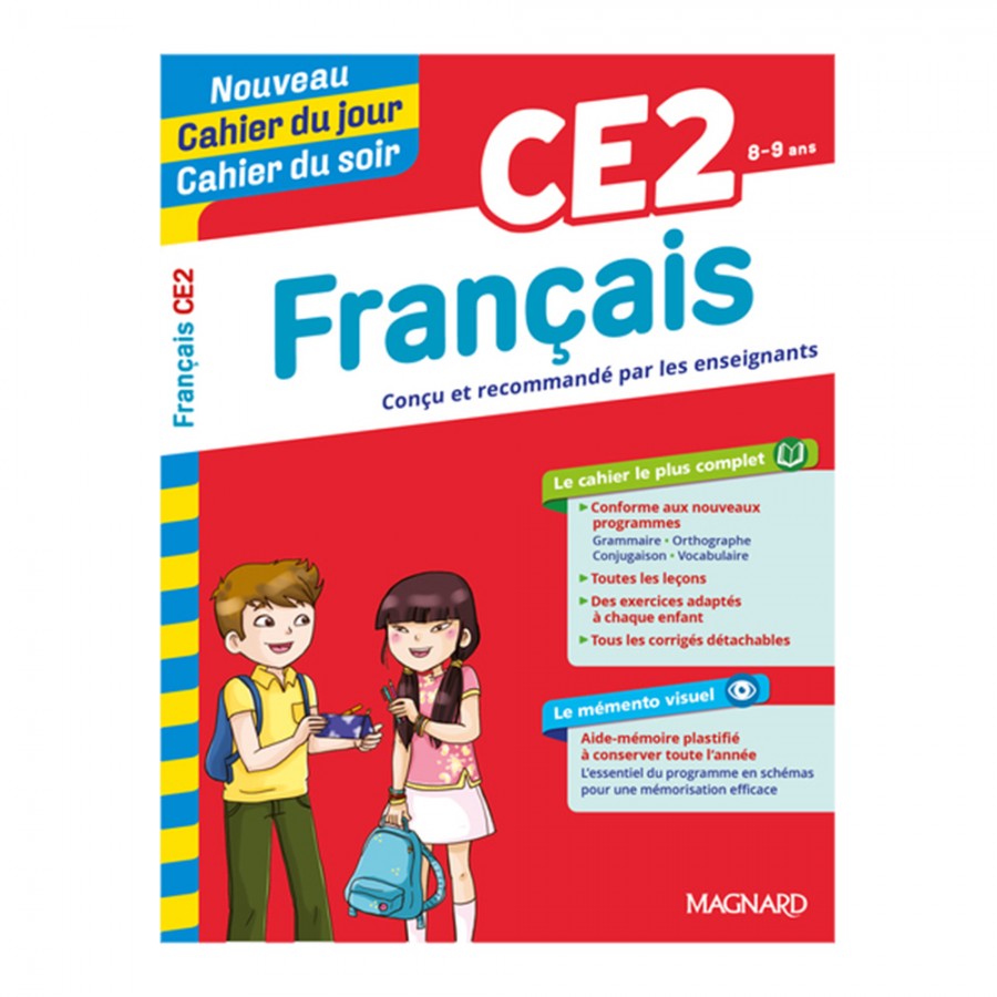 Cahier Du Jour Ce2 Français CE2 - Cahier du jour Cahier du soir