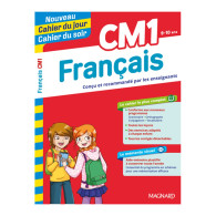 Français CM1 - Cahier du jour Cahier du soir