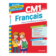 Français CM1 - Cahier du jour Cahier du soir