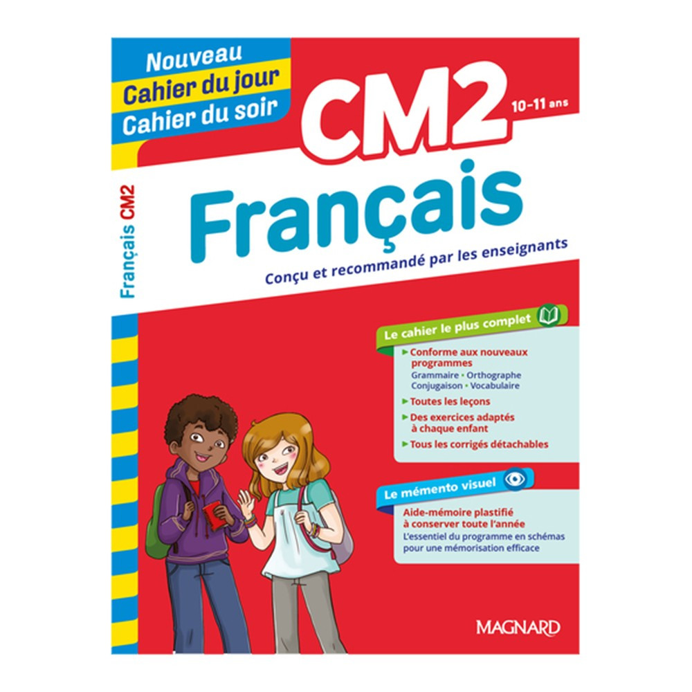 Français CM2 - Cahier du jour Cahier du soir