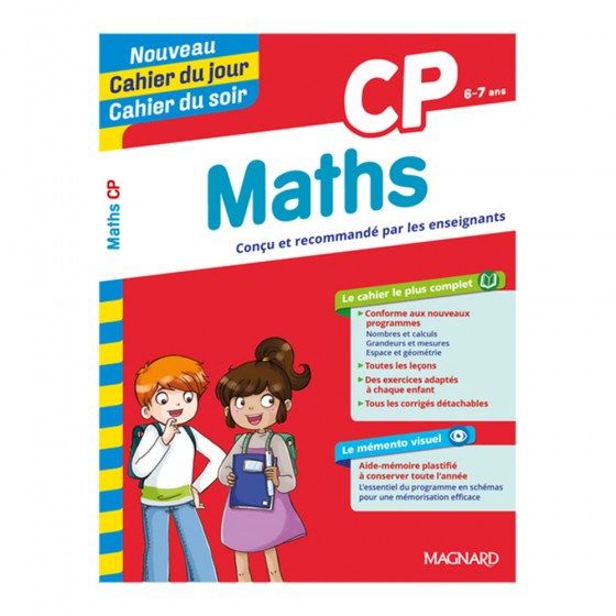 Maths CP - Cahier du jour...