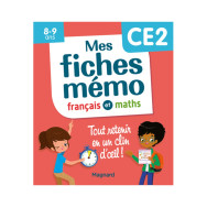 Mes fiches mémo Français et Maths CE2
