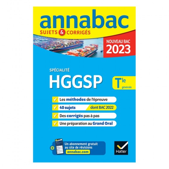 Annales du bac Annabac 2023...