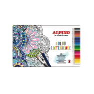 Etui 36 crayons métalliques couleur expérience