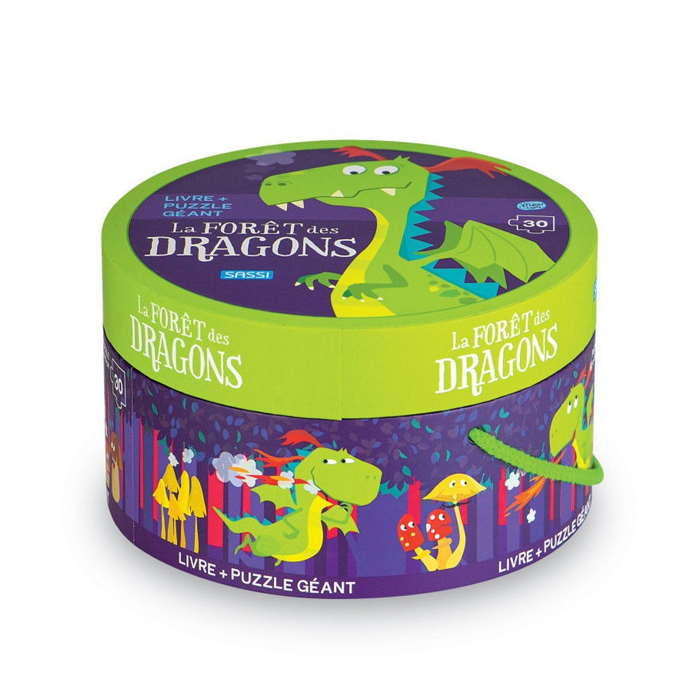 Puzzle géant la forêt des dragons