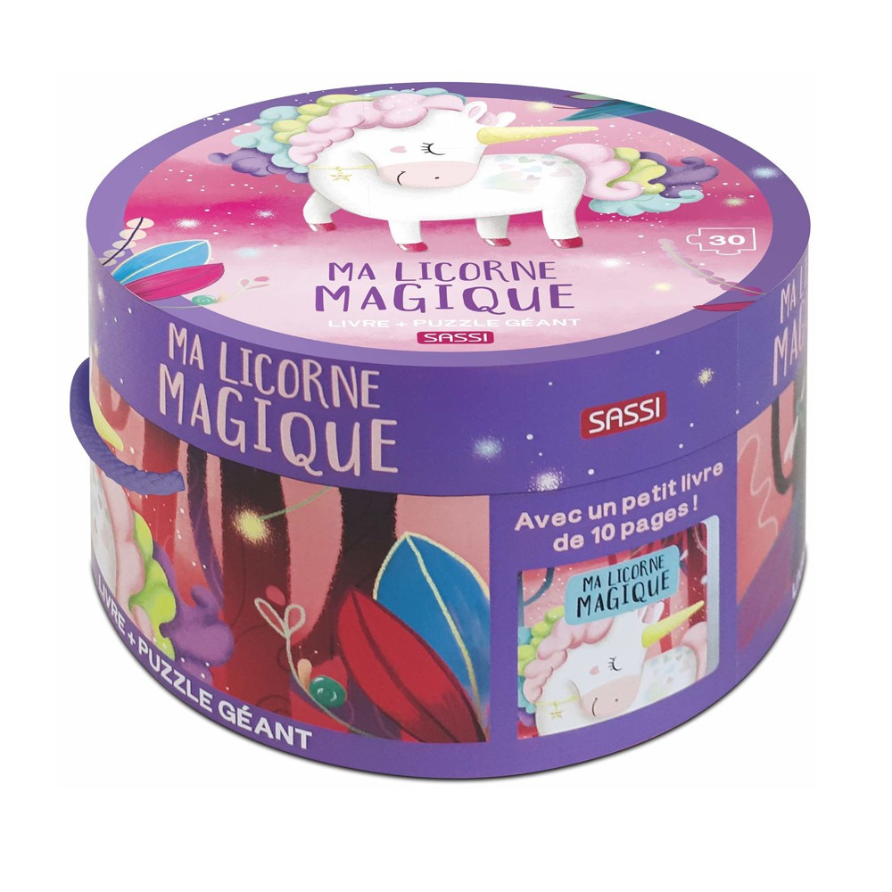 Puzzle géant - Ma licorne magique