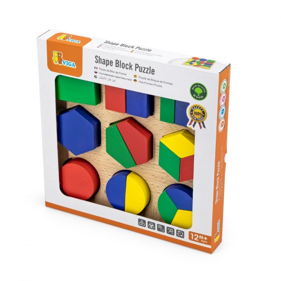 Puzzle de blocs de forme