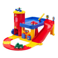 Petit Garage + 3 Véhicules + Ensemble Route