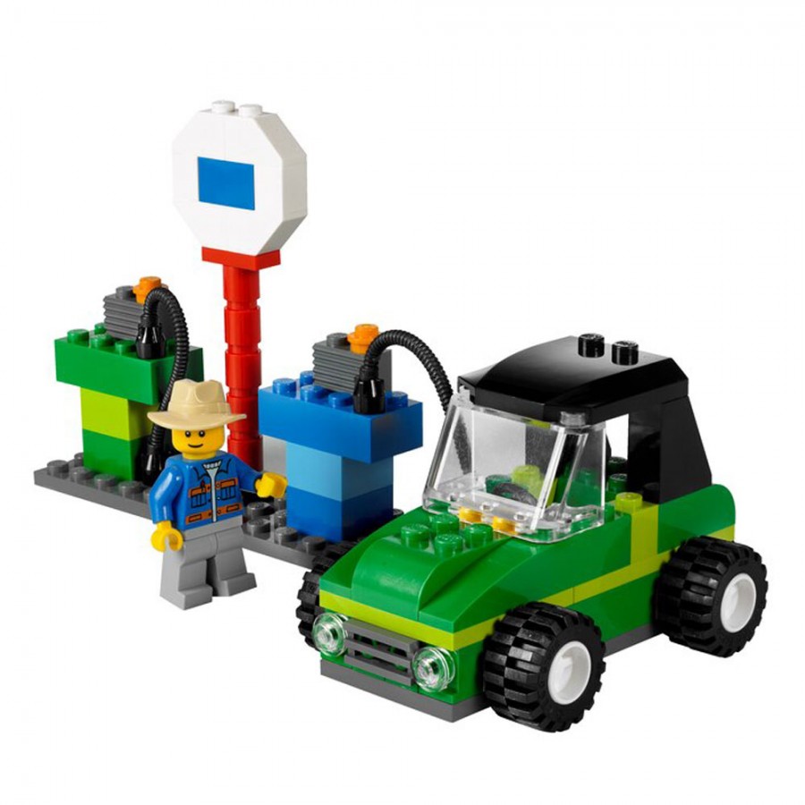 voiture Lego education, un chargeur frontal