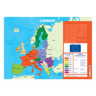 Les posters de l'école : Le Monde et l'Europe
