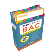Boîte à fiches bac 180 fiches pour réussir !