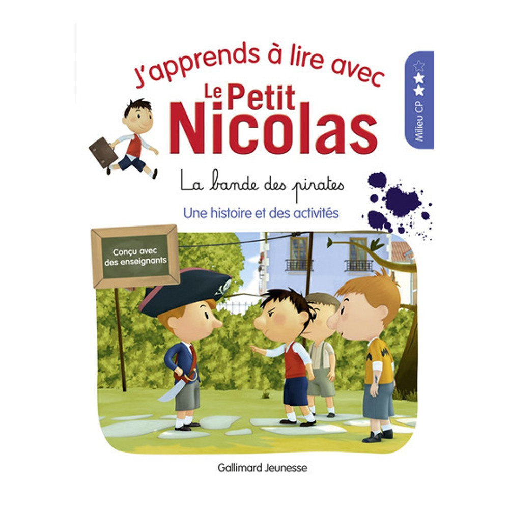 J'apprends à lire avec Le Petit Nicolas -  La bande des pirates - Marjorie Demaria